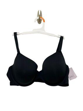 NWT Women's Lightly Lined Demi T-Shirt Bra - Auden Black 40C
